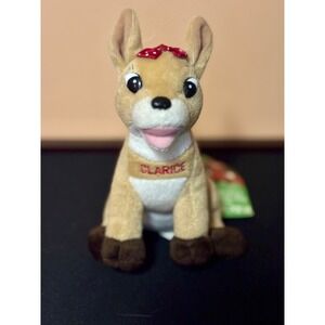 NWT Vintage Clarice Rudolph Reindeer Island of Misfit Toys Plush 2000 Prestige